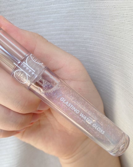 グラスティングウォーターグロス/rom&nd/リップグロスを使ったクチコミ(5枚目)