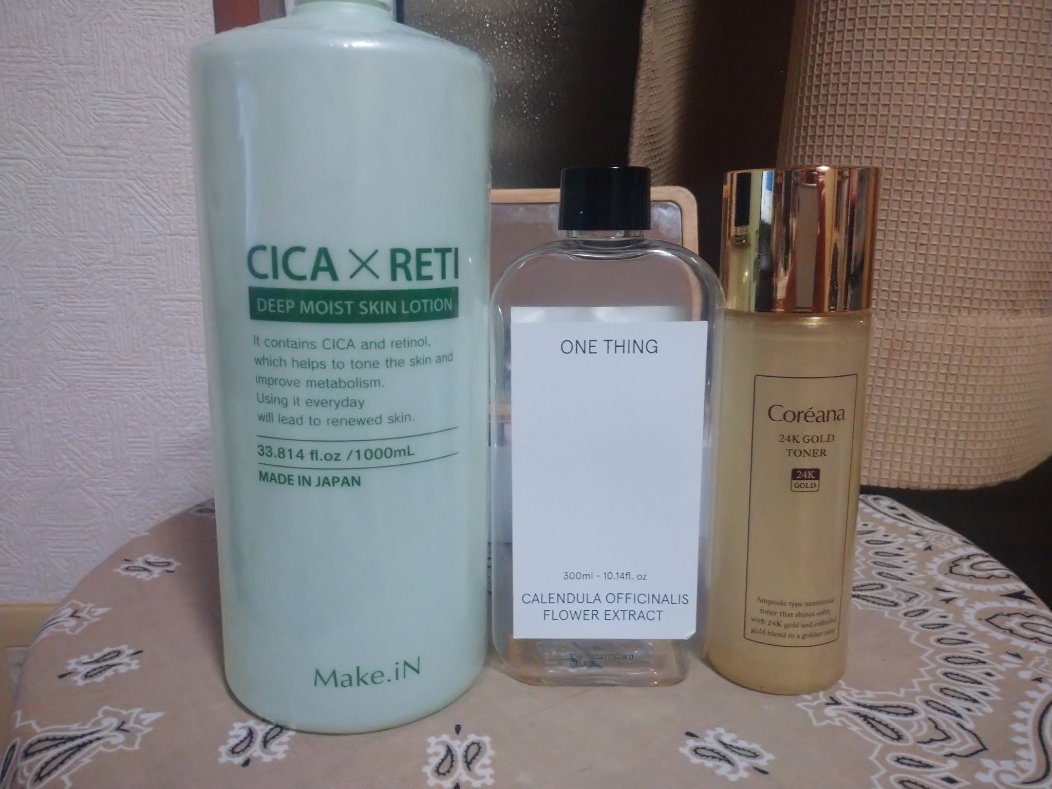 CICA×RETI ディープモイストスキンローション/Make.iN/化粧水を使ったクチコミ（2枚目）