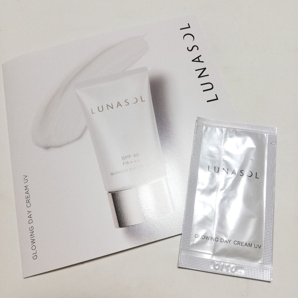 グロウイングデイクリームUV/LUNASOL/日焼け止めクリームを使ったクチコミ（1枚目）