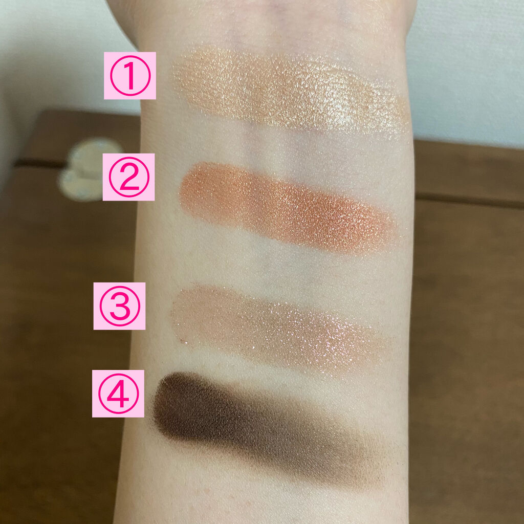 アンインヒビテッド アイシャドーパレット/NARS/アイシャドウパレットを使ったクチコミ（3枚目）