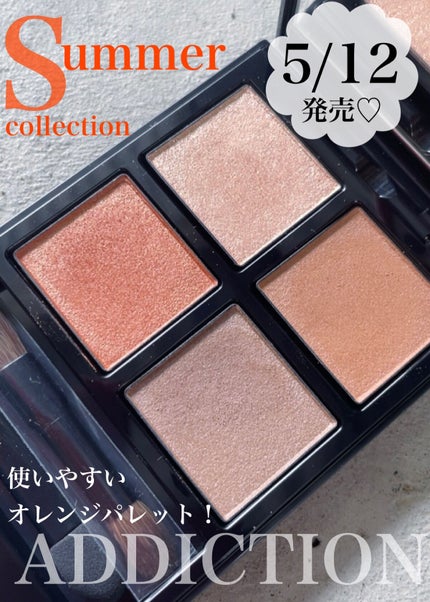 アディクション ザ アイシャドウ パレット/ADDICTION/アイシャドウパレットを使ったクチコミ(1枚目)
