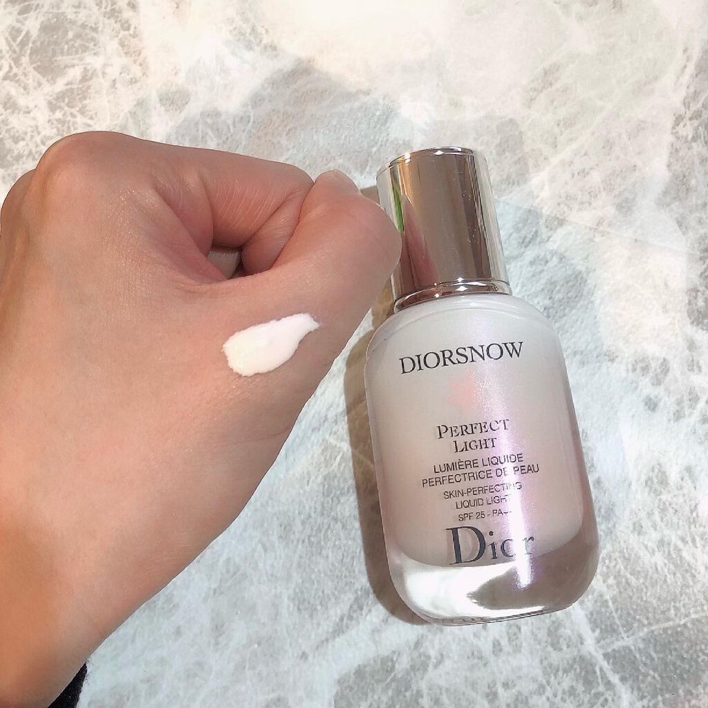 スノー パーフェクト ライト SPF25 - PA++/Dior/化粧下地を使ったクチコミ(1枚目)
