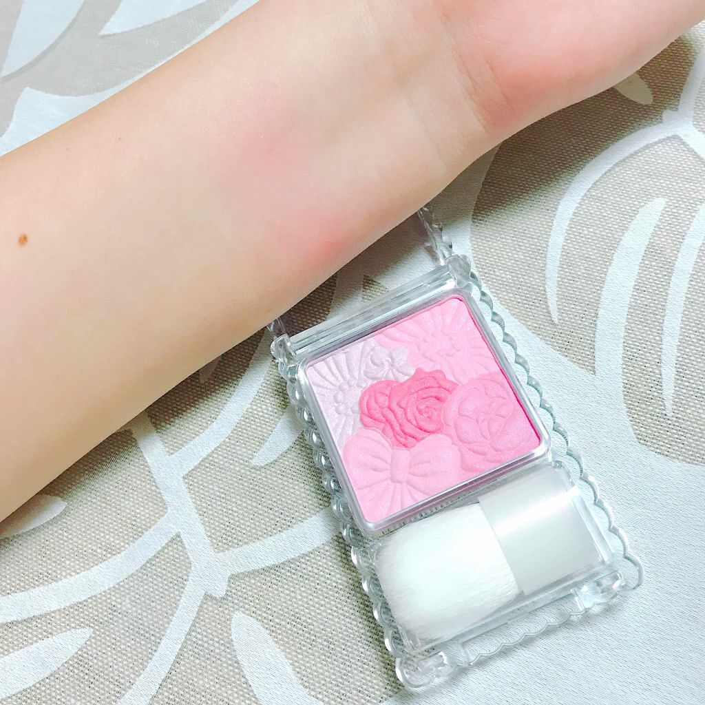 グロウフルールチークス/キャンメイク/パウダーチークを使ったクチコミ（2枚目）