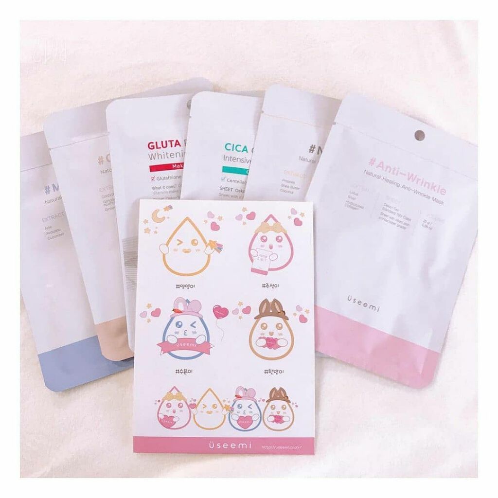 ナチュラルヒーリングしわ対策マスクシート/Useemi/シートマスク・パックを使ったクチコミ(1枚目)