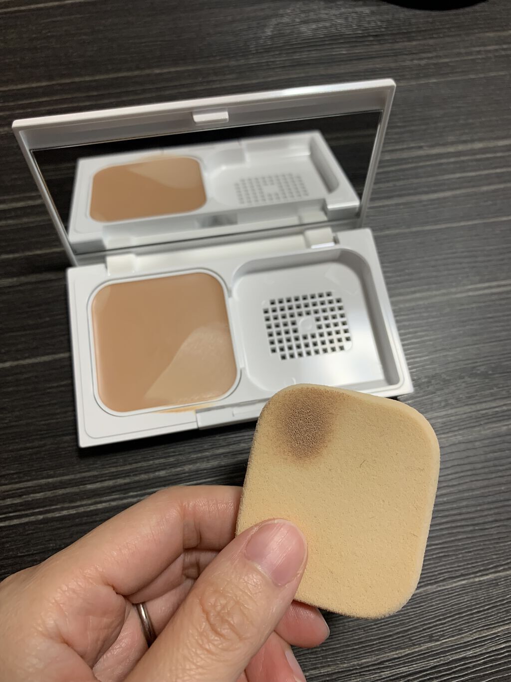 マーシュフィールド SC クリーミィタッチファンデ 33/マーシュ・フィールド/クリーム・エマルジョンファンデーションを使ったクチコミ（3枚目）