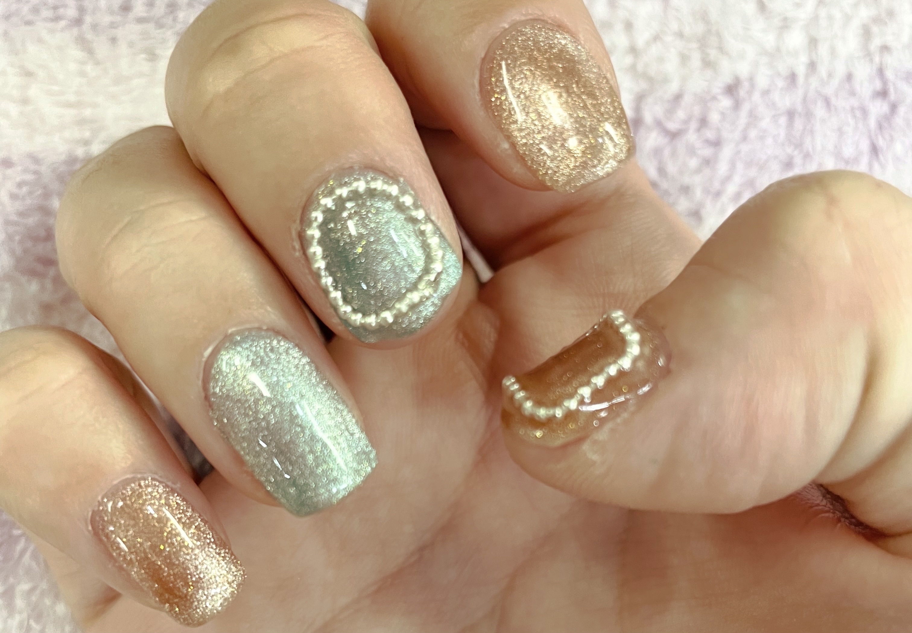 パル カラージェル/キャンドゥ/ジェルネイルを使ったクチコミ（2枚目）