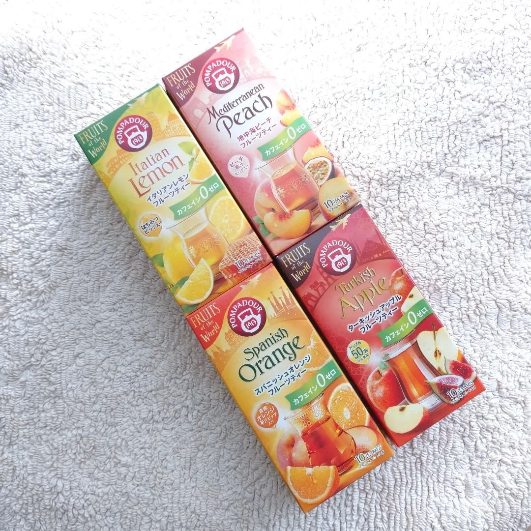 アップル&フルーツハーブティー/ポンパドール/ドリンクを使ったクチコミ(5枚目)