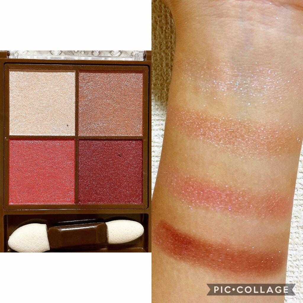 ニュアンスオンアイシャドウ/CEZANNE/アイシャドウパレットを使ったクチコミ(3枚目)