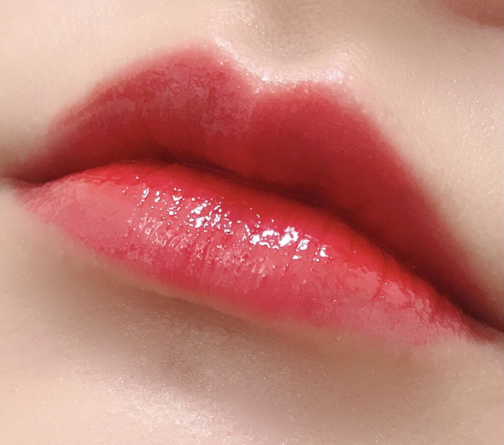 ホリカホリカ ハートクラッシュグローティントエアー/HOLIKA HOLIKA/リップティントを使ったクチコミ（2枚目）