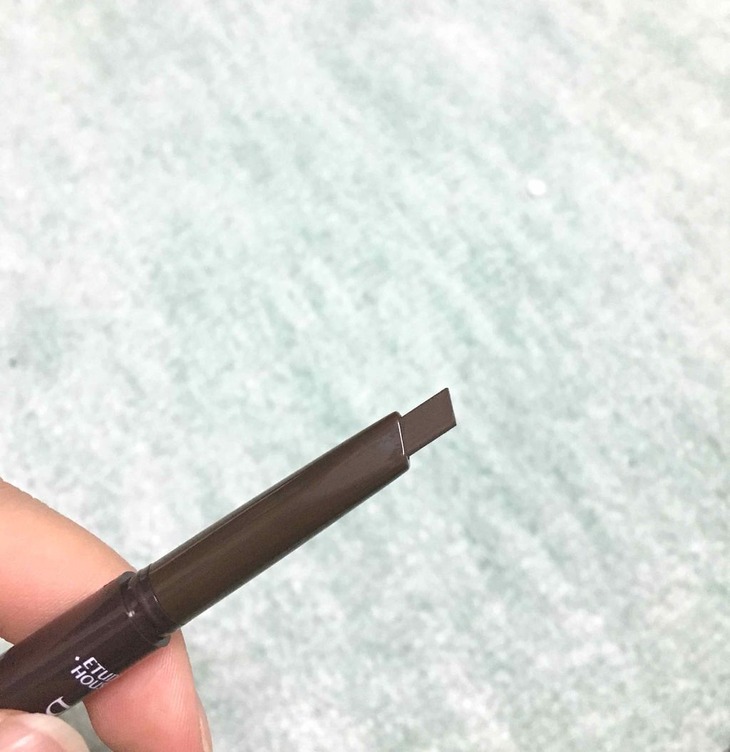 ドローイング アイブロウ ペンシル/ETUDE/アイブロウペンシルを使ったクチコミ(4枚目)