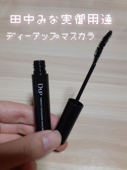 パーフェクトエクステンション マスカラ for カール/D-UP/マスカラを使ったクチコミ(1枚目)