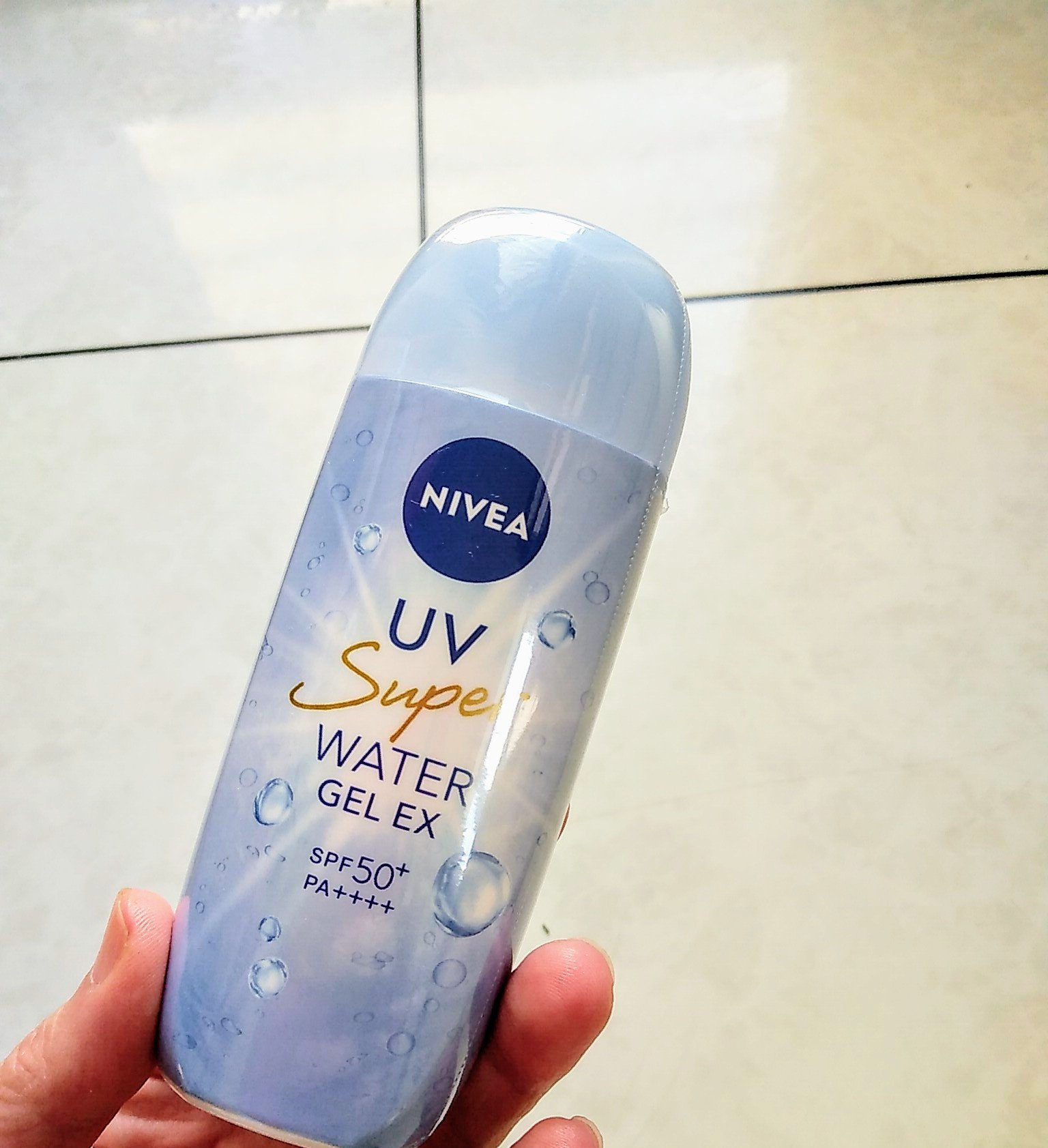 ニベアUV ウォータージェルEX/ニベア/日焼け止めジェルを使ったクチコミ（1枚目）