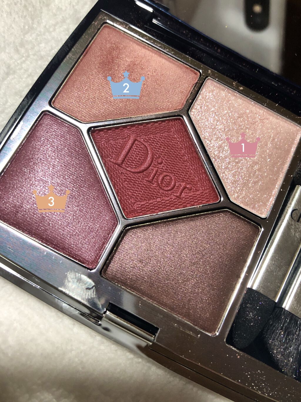 アイブロー パウダー/ちふれ/パウダーアイブロウを使ったクチコミ（1枚目）