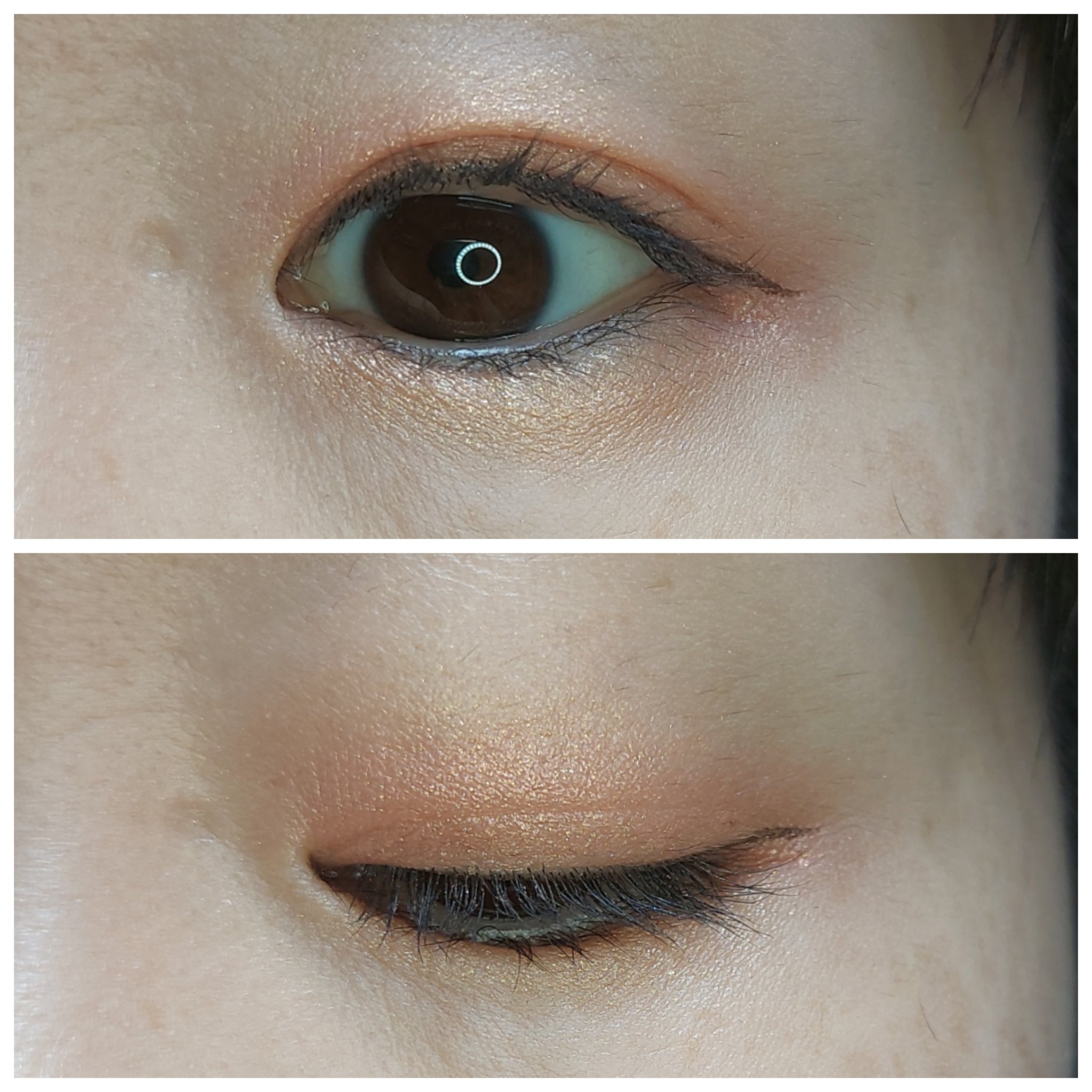 リキッドアイライナーR4 ダークブラウン(スヌーピーデザイン)/ラブ・ライナー/リキッドアイライナーを使ったクチコミ（2枚目）