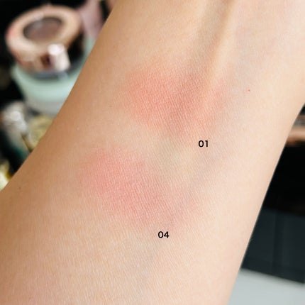 チークブラッシュ/CEZANNE/パウダーチークを使ったクチコミ(5枚目)