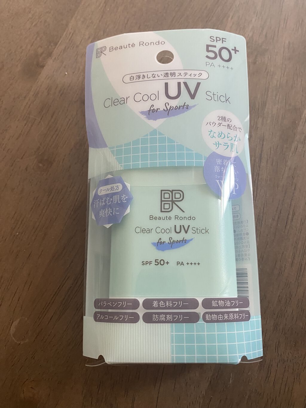 クリアクールスポーツUVスティック/ビューテロンド/日焼け止めスティックを使ったクチコミ（1枚目）