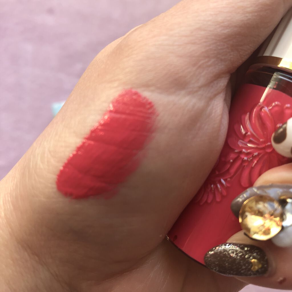 リキッドルージュ シャイン(1/5新発売)/PAUL & JOE BEAUTE/口紅を使ったクチコミ（3枚目）