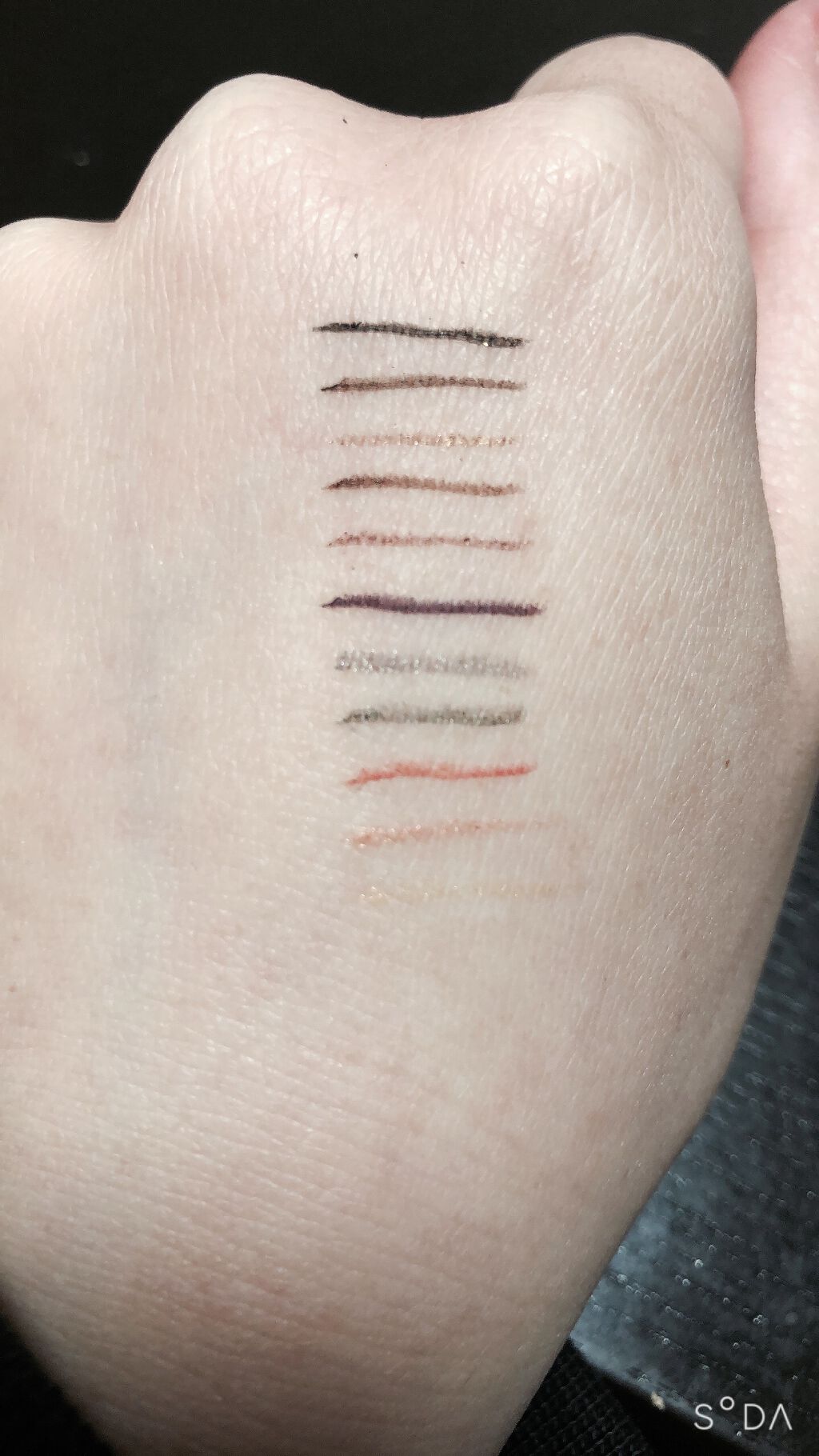 UR GLAM GEL EYELINER/U R GLAM/ジェルアイライナーを使ったクチコミ(2枚目)