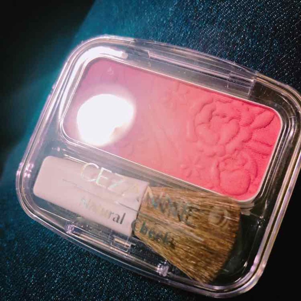 ナチュラル チークN/CEZANNE/パウダーチークを使ったクチコミ(1枚目)