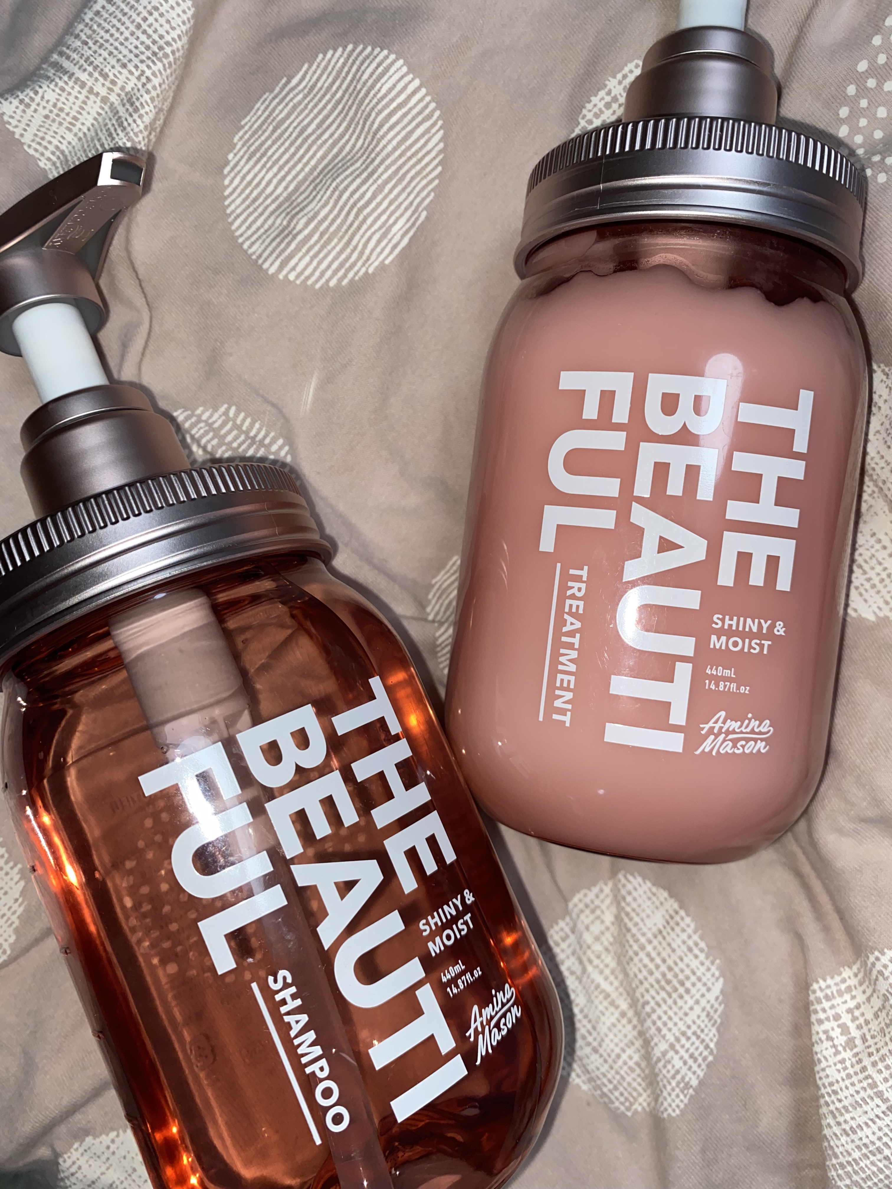 シャイニー＆モイスト シャンプー／ヘアトリートメント/アミノメイソン/市販シャンプーを使ったクチコミ（1枚目）