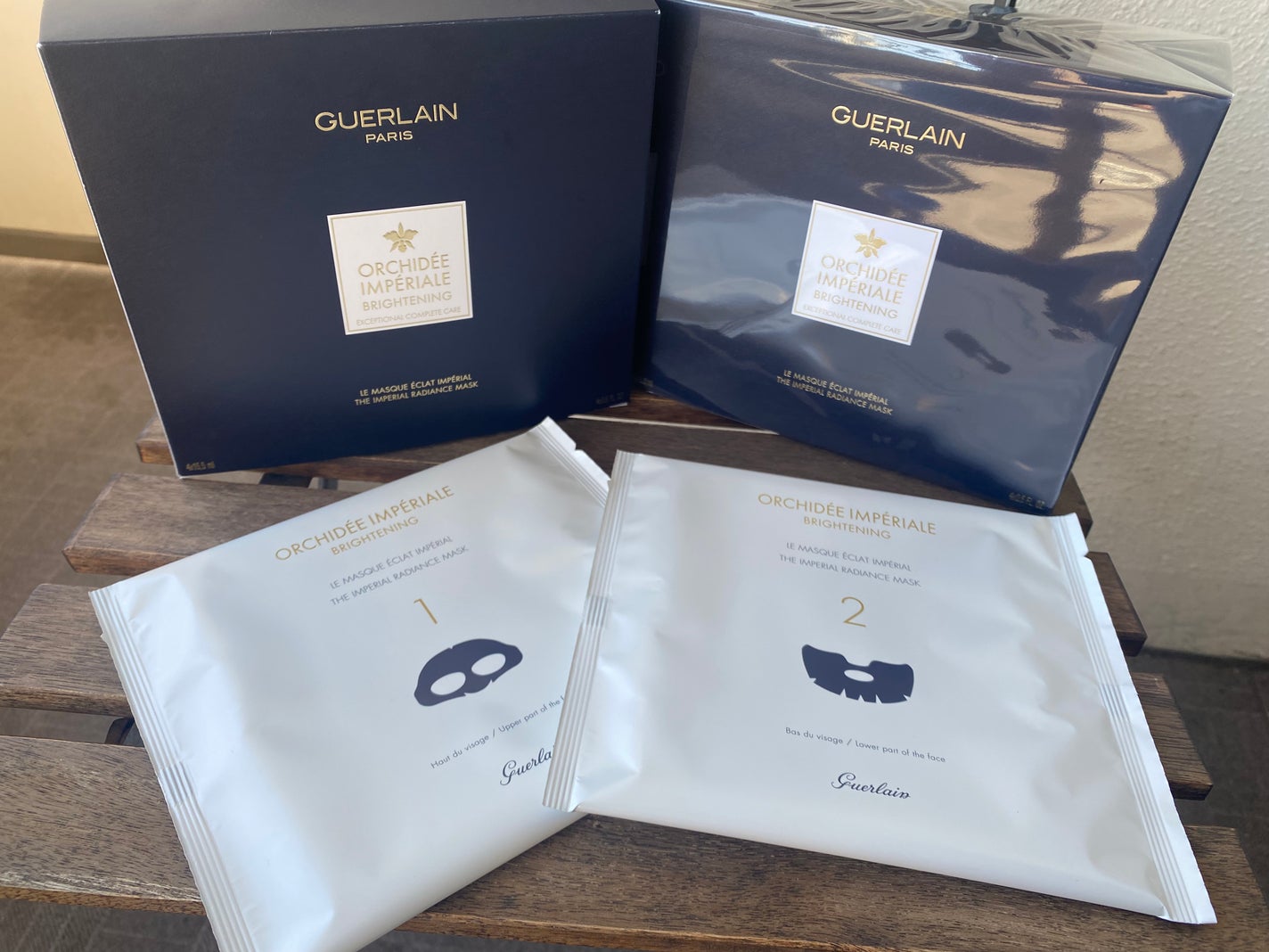 オーキデ アンペリアル ザ ラディアンス マスク/GUERLAIN/シートマスク・パックを使ったクチコミ(1枚目)