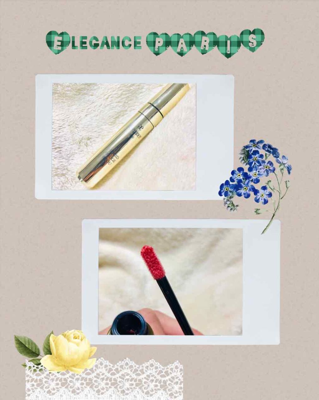 エレガンス リクイッド ルージュ ビジュー/Elégance/口紅を使ったクチコミ(1枚目)