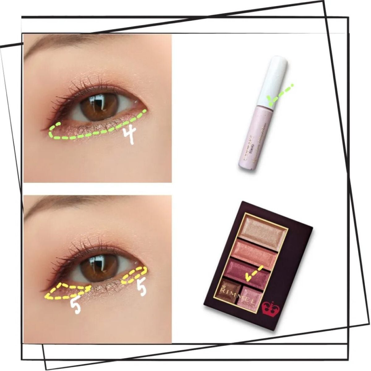 ショコラスウィート アイズ/リンメル ロンドン/アイシャドウパレットを使ったクチコミ(4枚目)