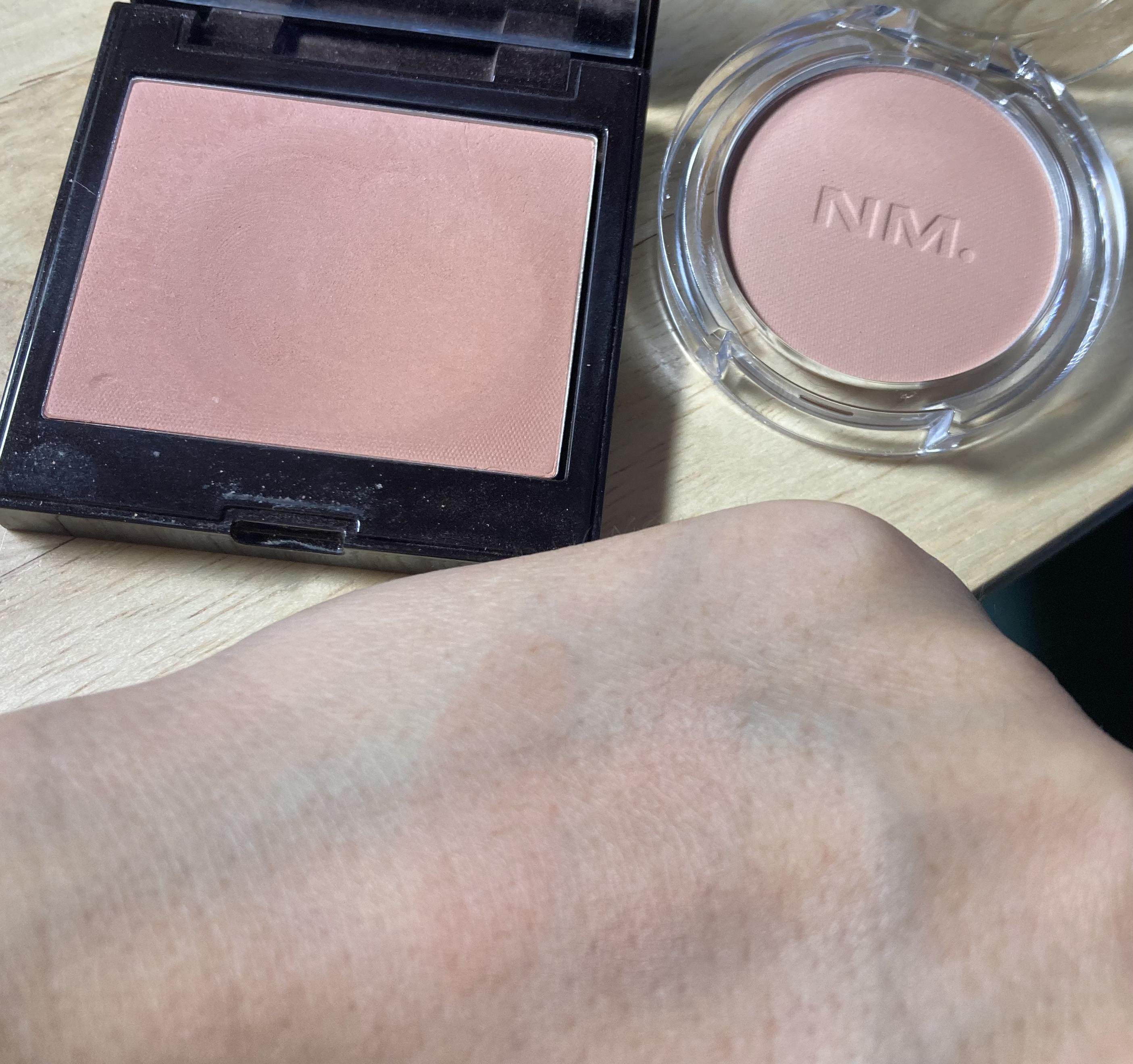 ネーミング フラッフィーパウダーブラッシュ BRA01 TOAST/NAMING./パウダーチークを使ったクチコミ（3枚目）