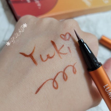 スキルレスライナー/LUMIURGLAS/リキッドアイライナーを使ったクチコミ(6枚目)