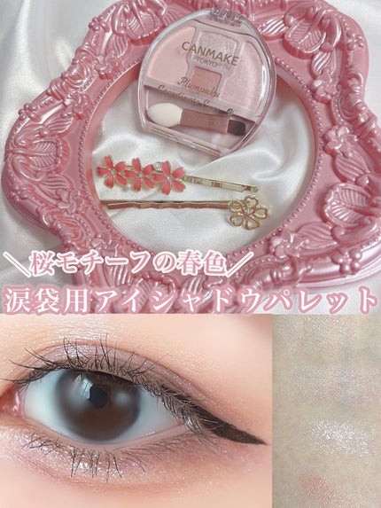 プランぷくコーデアイズ/キャンメイク/パウダーアイシャドウを使ったクチコミ(1枚目)