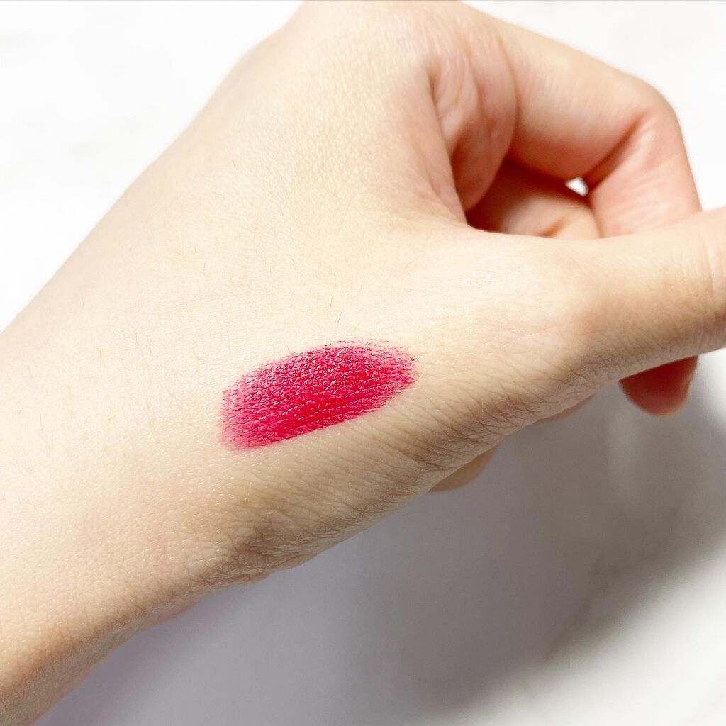 パッションリップ クリームトゥパウダー マットリップペン 640 #DGAmore/DOLCE&GABBANA BEAUTY/口紅を使ったクチコミ（3枚目）