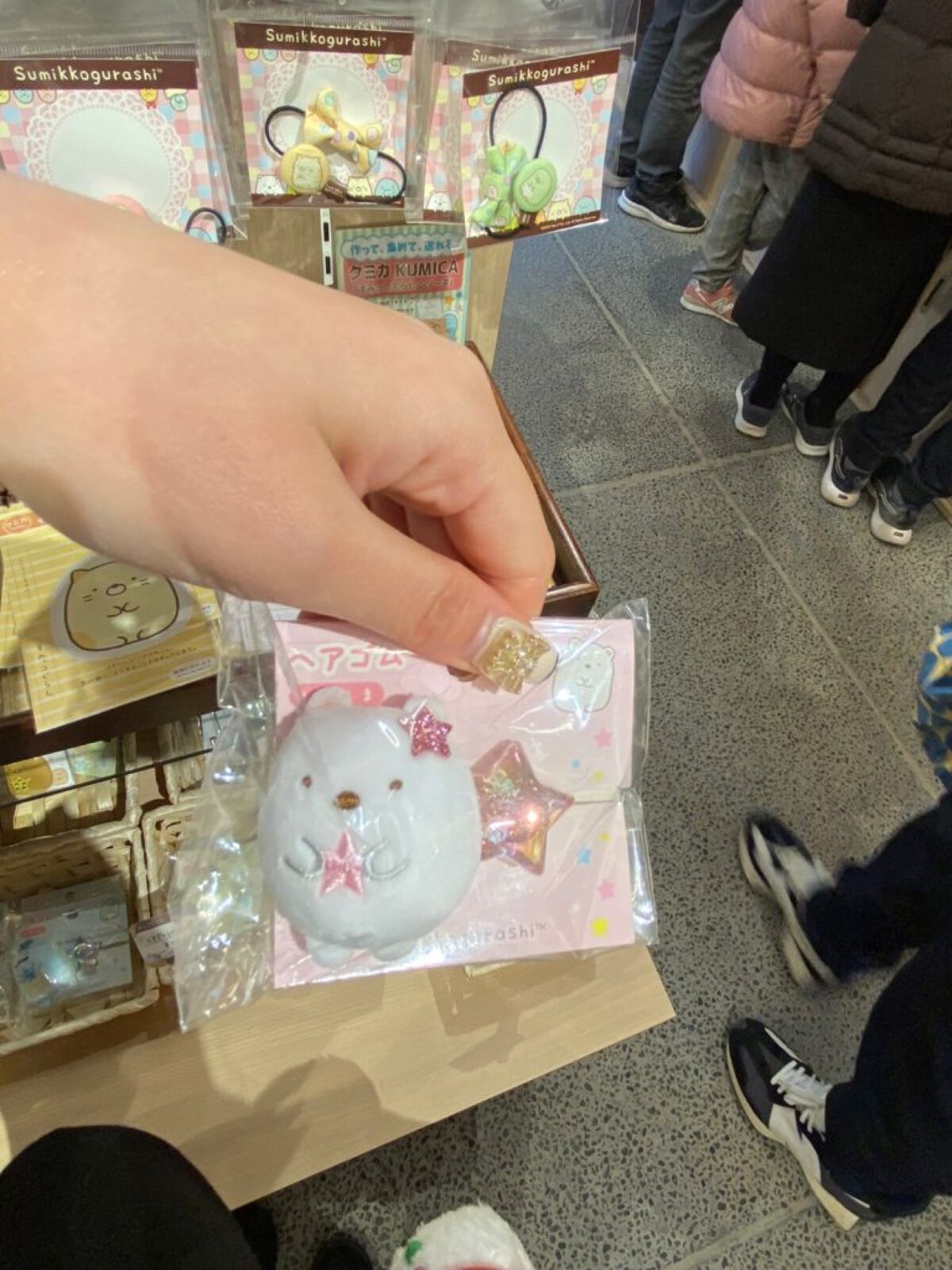 すみっコぐらしヘアゴム/サンエックス/ヘアアクセサリーを使ったクチコミ（3枚目）