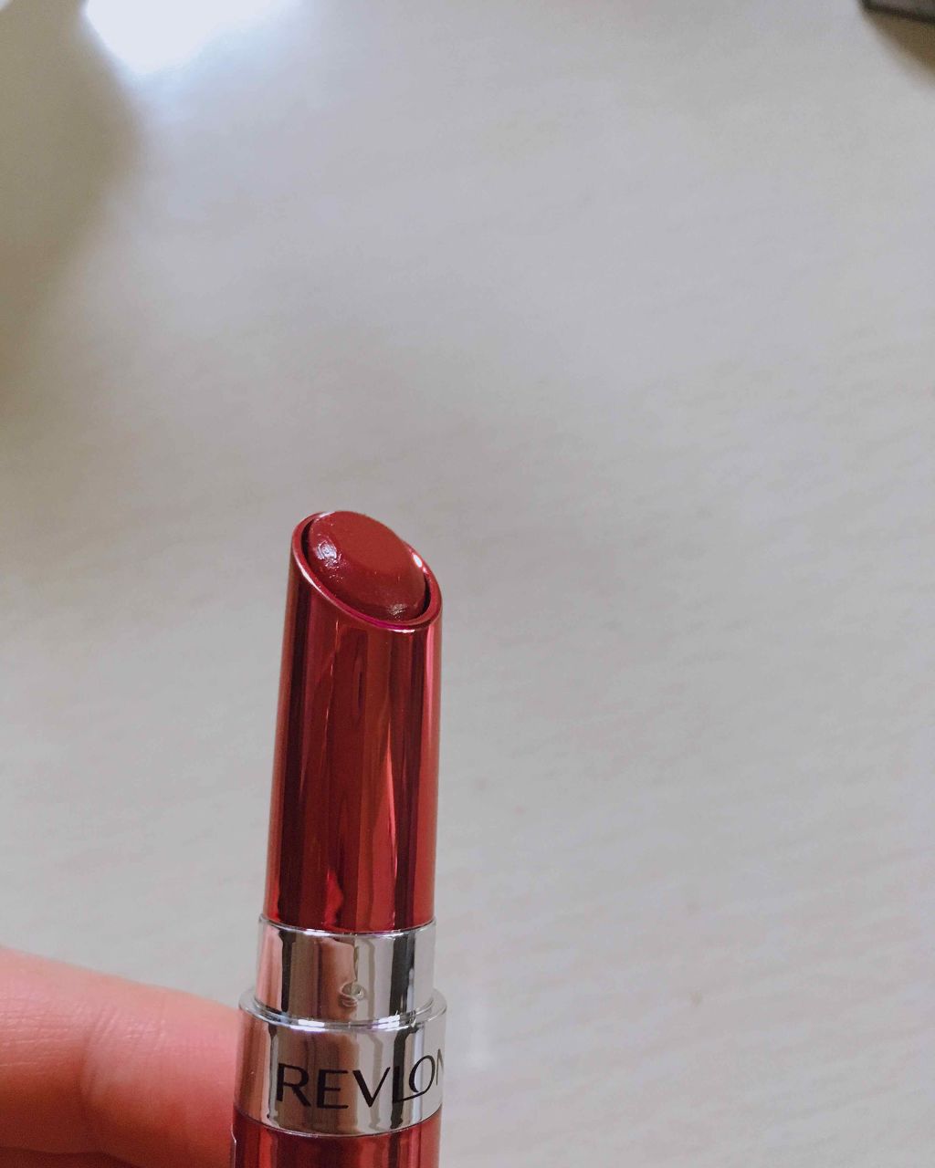 ウルトラ HD ジェル リップカラー/REVLON/口紅を使ったクチコミ（2枚目）
