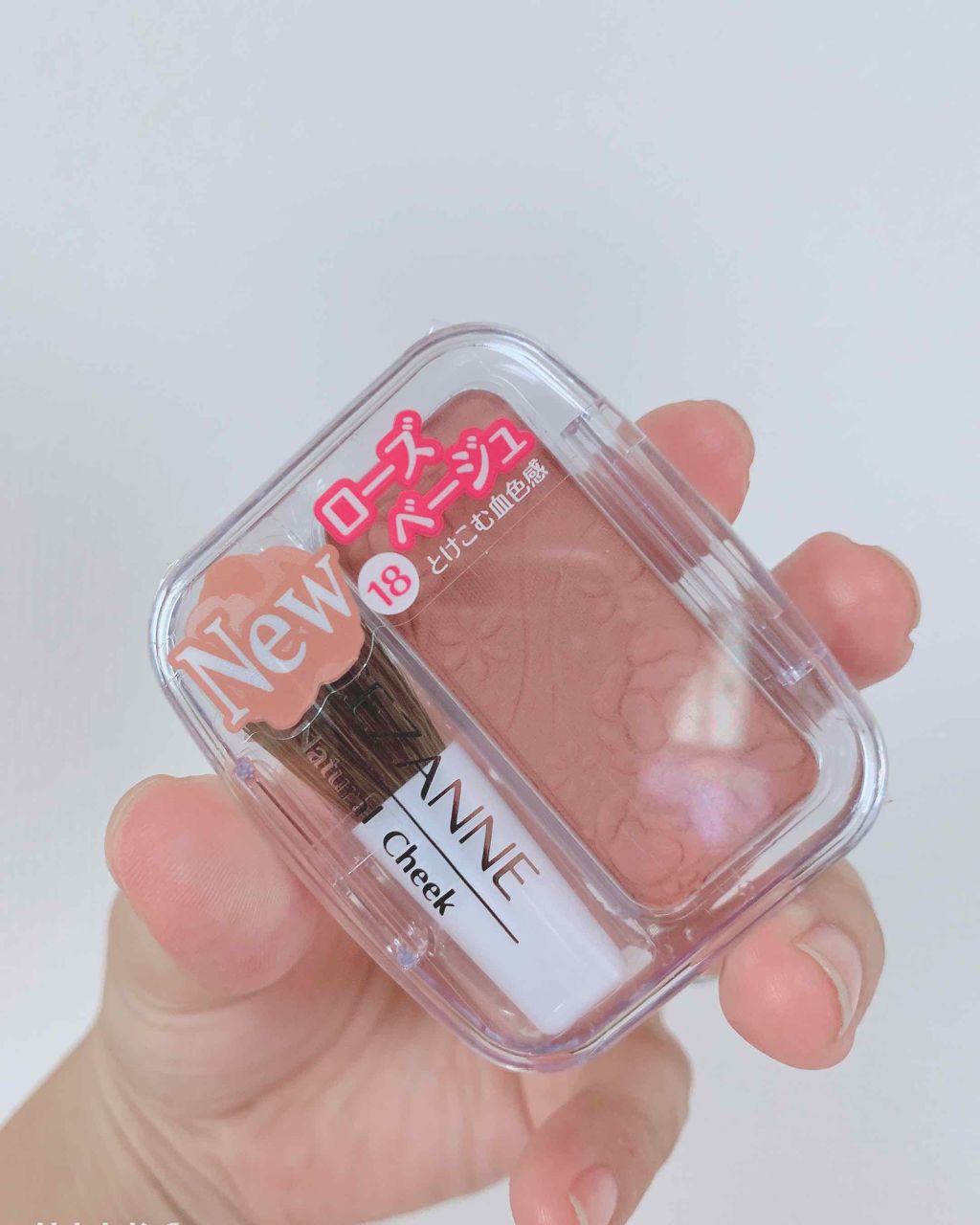 ナチュラル チークN/CEZANNE/パウダーチークを使ったクチコミ(1枚目)