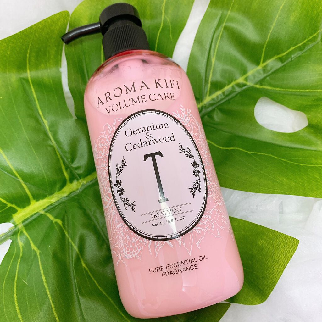 ボリュームケアシャンプー/トリートメント/AROMA KIFI/シャンプー・コンディショナーを使ったクチコミ(1枚目)