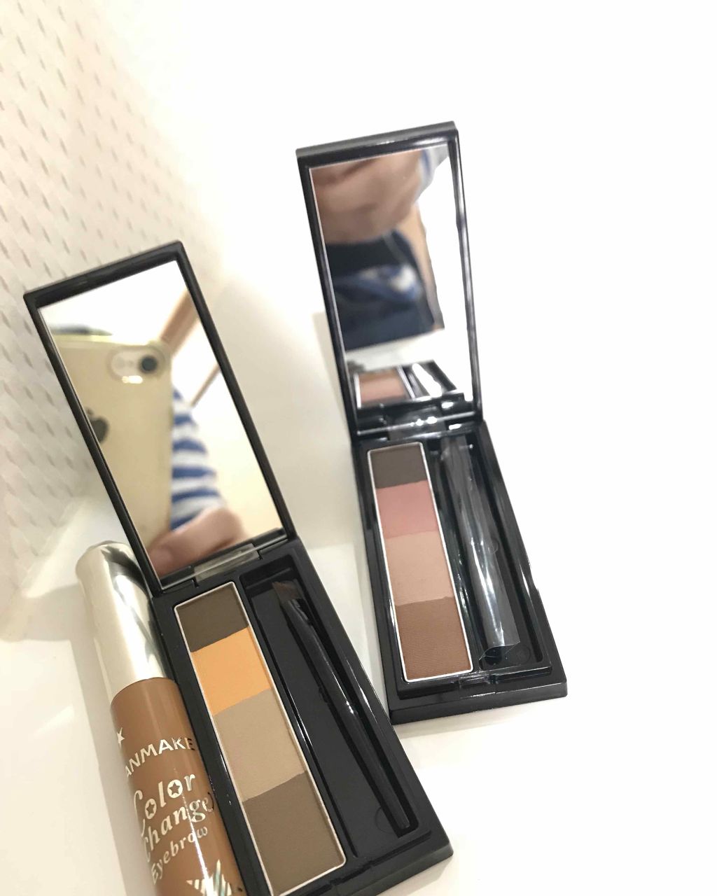 リシェ カラーリング アイブロウパウダー/Visée/パウダーアイブロウを使ったクチコミ(1枚目)