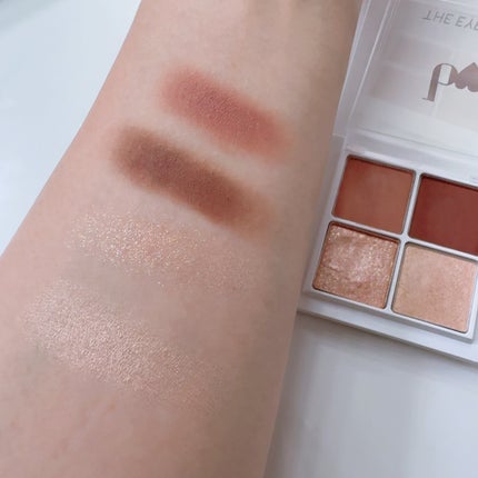 THE アイパレR/b idol/アイシャドウパレットを使ったクチコミ(7枚目)