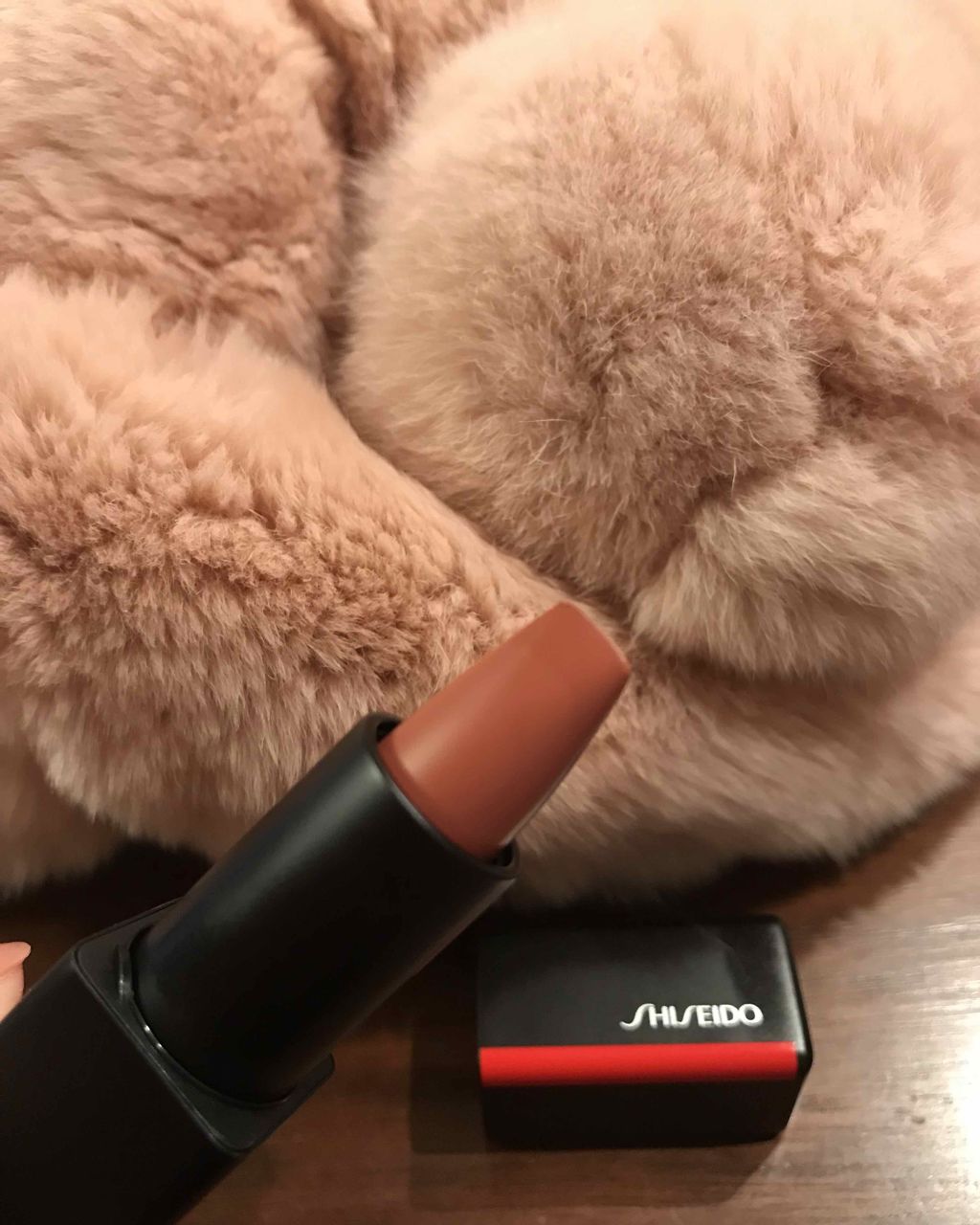 モダンマット パウダーリップスティック/SHISEIDO/口紅を使ったクチコミ（1枚目）