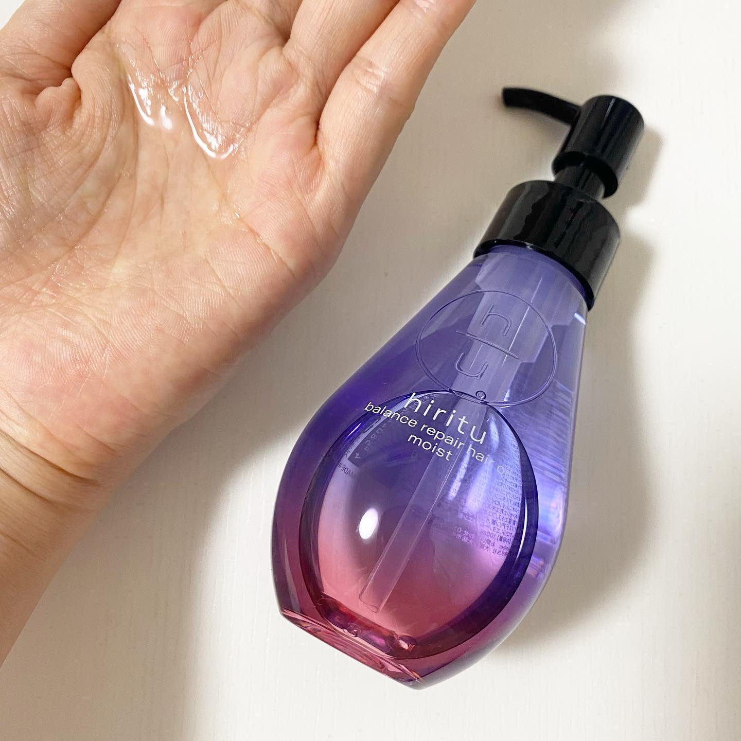バランスリペアヘアオイル モイスト/hiritu/ヘアオイルを使ったクチコミ（2枚目）