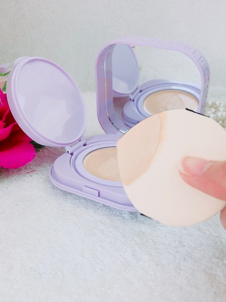 SPステイ クリームパクト ファンデーション/MAYBELLINE NEW YORK/クリーム・エマルジョンファンデーションを使ったクチコミ(5枚目)