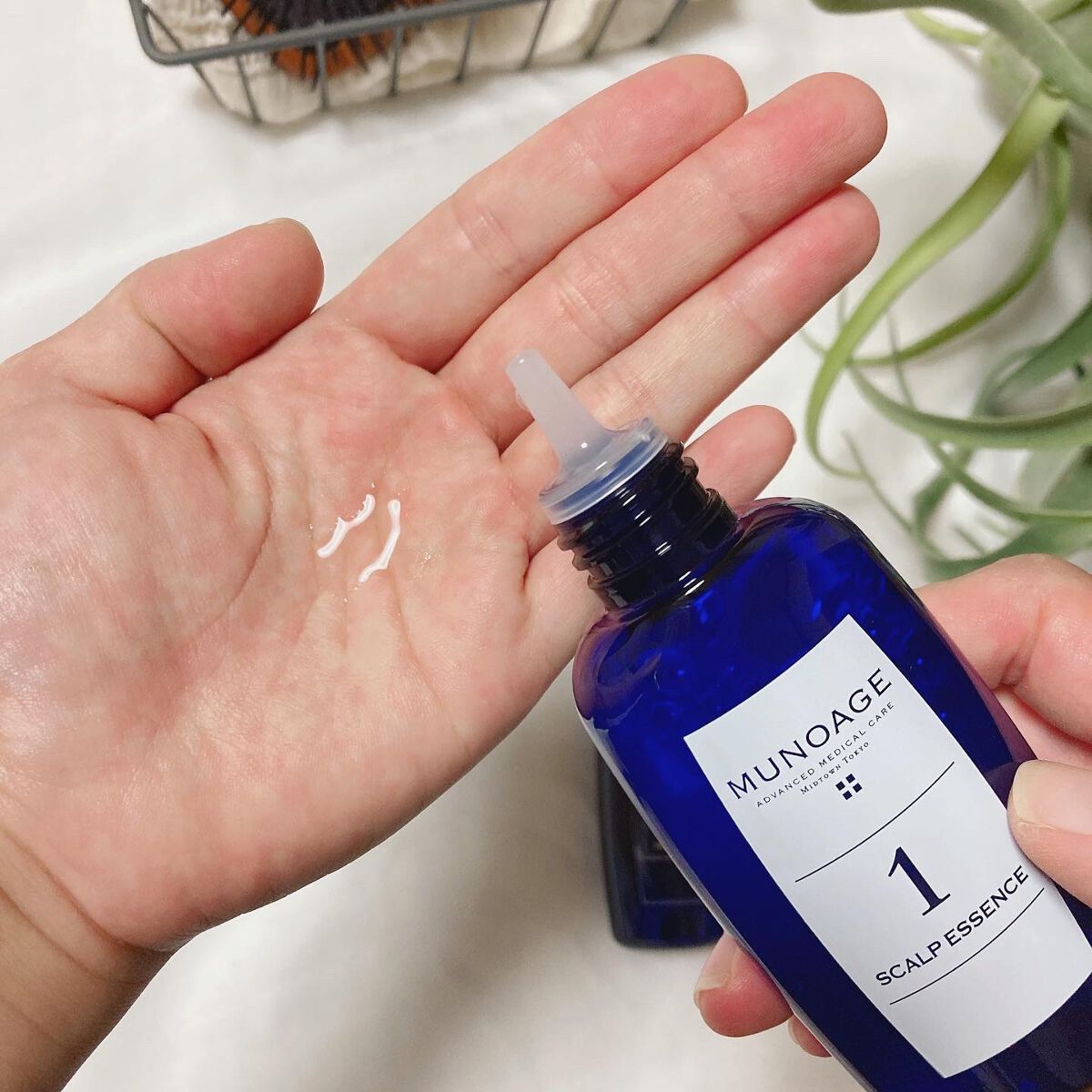Wアプローチヘアプログラム/MUNOAGE(ミューノアージュ)/頭皮ローションを使ったクチコミ(4枚目)