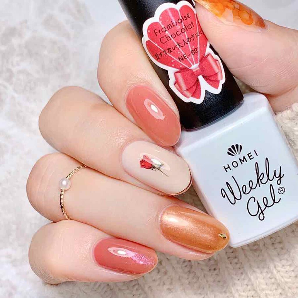 ウィークリージェル/HOMEI/ジェルネイルを使ったクチコミ(1枚目)