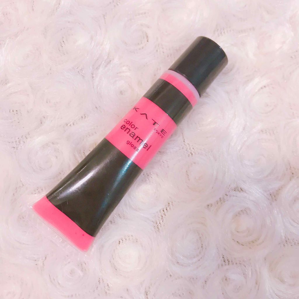 カラーエナメルグロス/KATE/リップグロスを使ったクチコミ（2枚目）