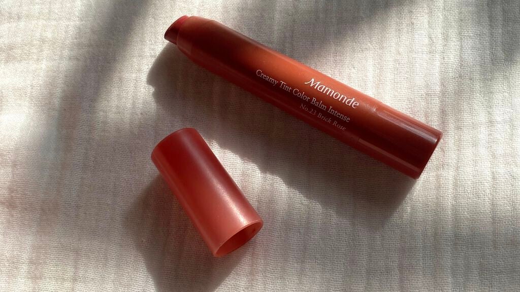 クリーミーリップティント カラーバーム・インテンス/Mamonde/リップティントを使ったクチコミ(3枚目)