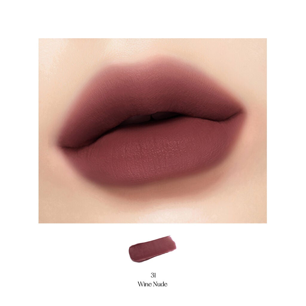 インク ベルベット/PERIPERA/口紅を使ったクチコミ(4枚目)