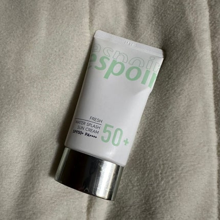 ウォータースプラッシュ サンクリーム フレッシュ CICA/espoir/化粧下地を使ったクチコミ(1枚目)