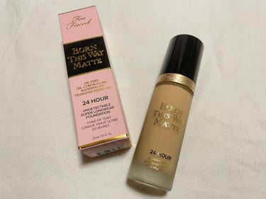 ボーン ディス ウェイ アンディテクタブル 24H マット ファンデーション/Too Faced/リキッドファンデーションを使ったクチコミ（1枚目）