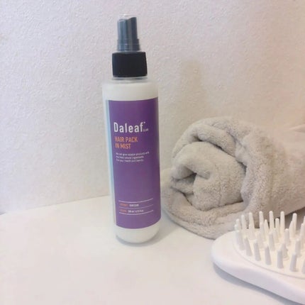 ヘアパック in ミスト/Daleaf/ヘアミルクを使ったクチコミ(1枚目)