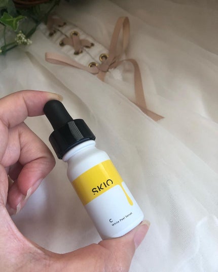 VC ホワイトピールセラム/SKIO/ブースター・導入液を使ったクチコミ(4枚目)