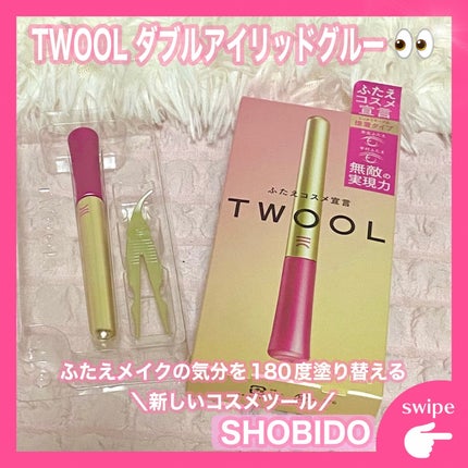TWOOL ダブルアイリッドグルー/SHOBIDO/二重まぶた用アイテムを使ったクチコミ(1枚目)